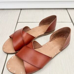 Brown Leather Sandals